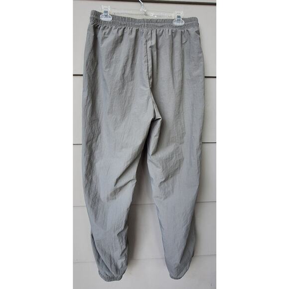 WILO the label Anthropology Women's Parachute Pants Jogger Gray Sz L Athleisure - Picture 9 of 9